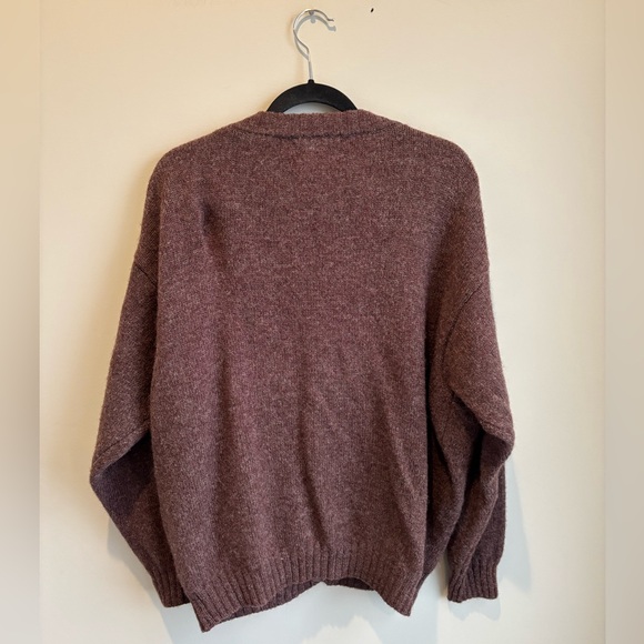 United Colors of Benetton wool & Alpca knit cardigan size large to XL NWT - Picture 2 of 8